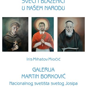 Otvorenje izložbe „Hrvatski sveci i blaženici u našem narodu“ Iris Mihatov Miočić u Karlovcu